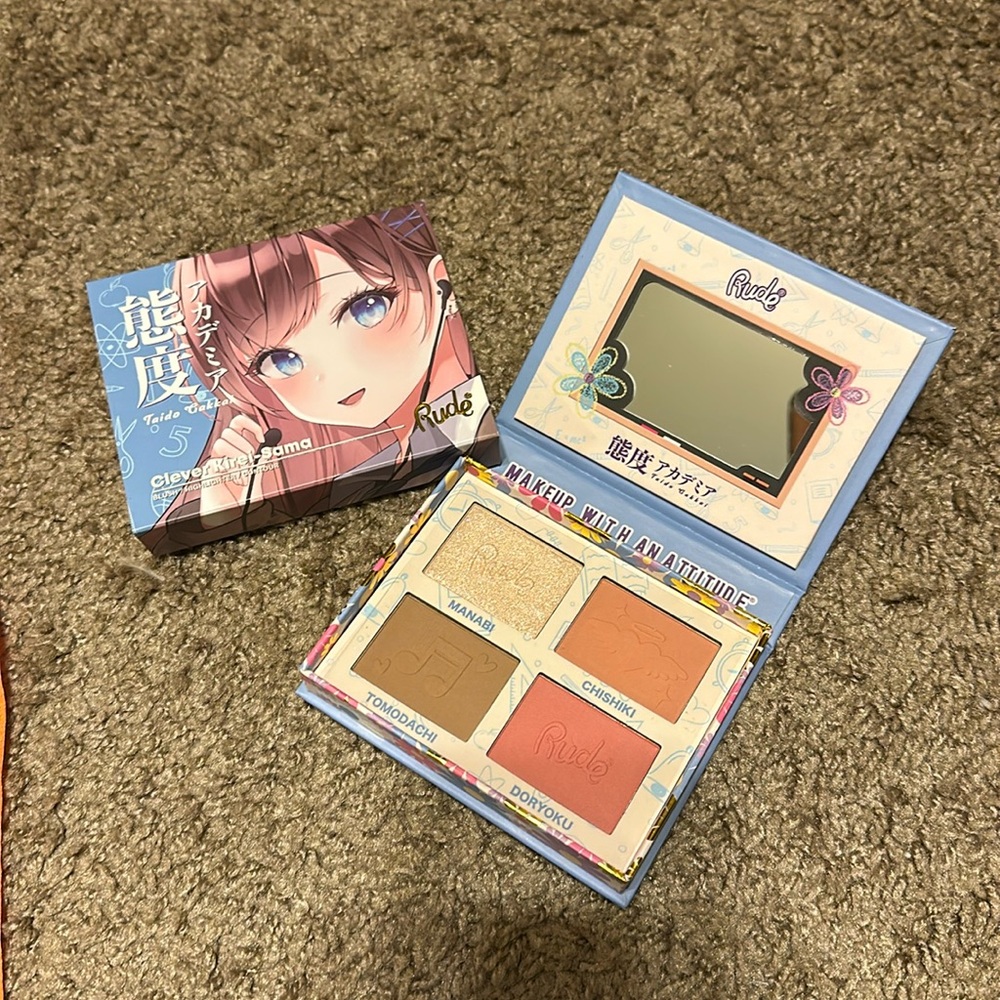 Rude Clever Kirei-Sama Blush/Highlighter/Contour NWOT